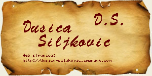 Dušica Šiljković vizit kartica